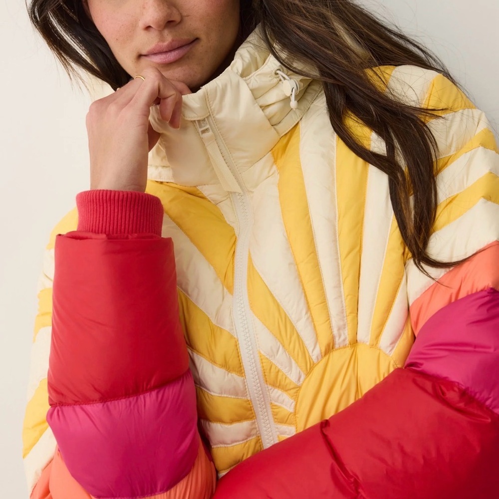 NWT MARINE LAYER SUNBEAM PUFFER JACKET SIZE XS - Picture 3 of 4